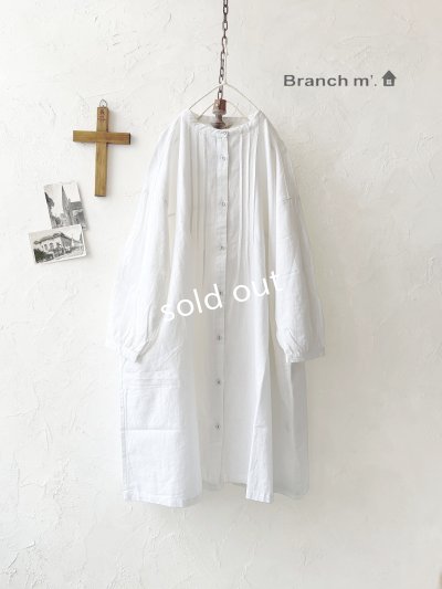 画像2: Branch m'/タックシャツチュニック・オフ