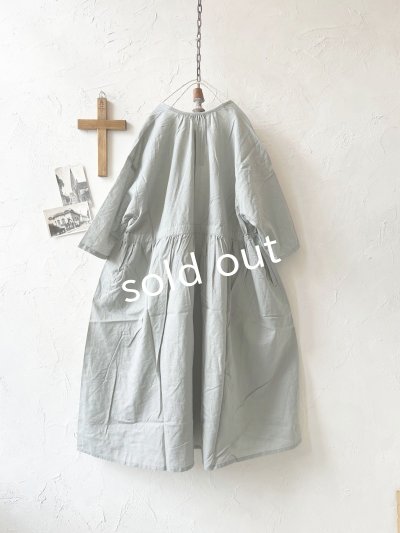 画像7: Branch m'/ドロスト羽織ワンピース・グレー