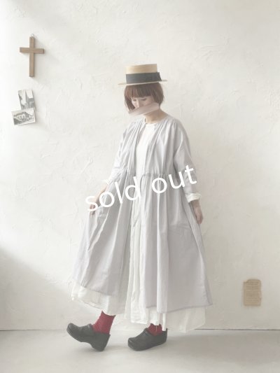 画像11: Branch m'/ドロスト羽織ワンピース・グレー