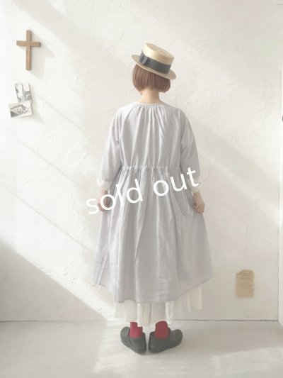 画像9: Branch m'/ドロスト羽織ワンピース・ラベンダー