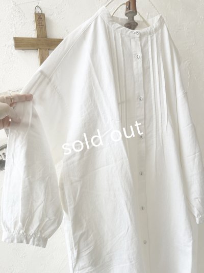 画像8: Branch m'/タックシャツチュニック・オフ