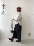 画像12: seasew.／タイプライターワッシャー長袖シャツ・ライトベージュ