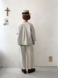 画像13: seasew.／タイプライターワッシャー長袖シャツ・ライトベージュ