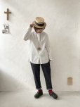 画像10: seasew.／高密度ツイルノーカラーシャツ・オフ