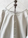 画像2: seasew.／タイプライターワッシャー長袖シャツ・ライトベージュ (2)