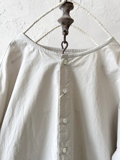画像2: seasew.／タイプライターワッシャー長袖シャツ・ライトベージュ