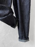 画像3: seasew.／7.25ozデニムテーパードパンツ・インディゴ