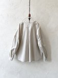画像8: seasew.／タイプライターワッシャー長袖シャツ・ライトベージュ