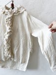 画像9: MARCHE' DE SOEUR／フローフリルタイトブラウス・アイボリー