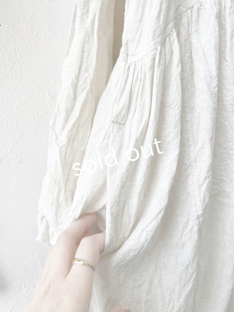 画像8: MARCHE' DE SOEUR／フローフリルワンピース・アイボリー (8)