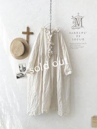 MARCHE' DE SOEUR／フローフリルワンピース・アイボリー