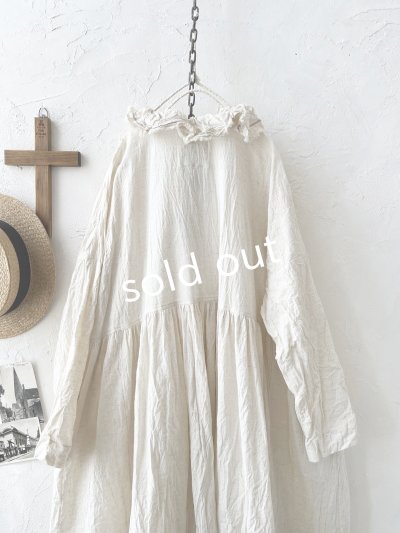 画像12: MARCHE' DE SOEUR/フローフリルワンピース・アイボリー