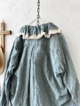 画像9: MARCHE' DE SOEUR／フローフリルタイトブラウス・ブルー