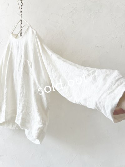 画像6: MARCHE' DE SOEUR/リネンプルオーバー・オフ