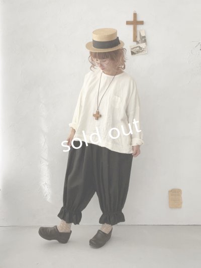 画像13: MARCHE' DE SOEUR/リネンプルオーバー・オフ