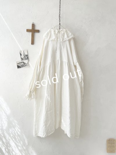 画像10: MARCHE' DE SOEUR/ラッフル襟のワンピース・オフ