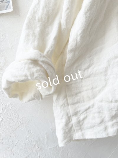 画像4: MARCHE' DE SOEUR/リネンプルオーバー・オフ