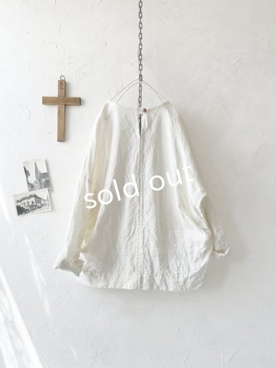 画像9: MARCHE' DE SOEUR/リネンプルオーバー・オフ