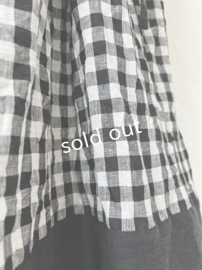 画像6: MARCHE' DE SOEUR/ポケットスカート・ギンガム×ブラック