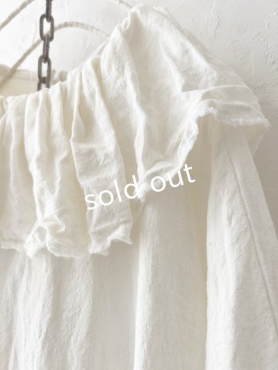 画像3: MARCHE' DE SOEUR/ラッフル襟のワンピース・オフ