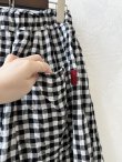 画像12: MARCHE' DE SOEUR／バルーンスカート・ギンガム (12)