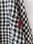 画像3: MARCHE' DE SOEUR／裾絞りリネンプルオーバー・ギンガム