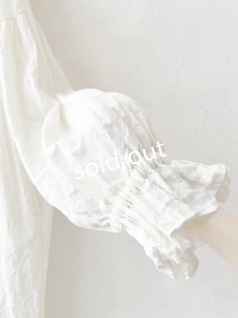 画像5: MARCHE' DE SOEUR／ラッフル襟のワンピース・オフ (5)
