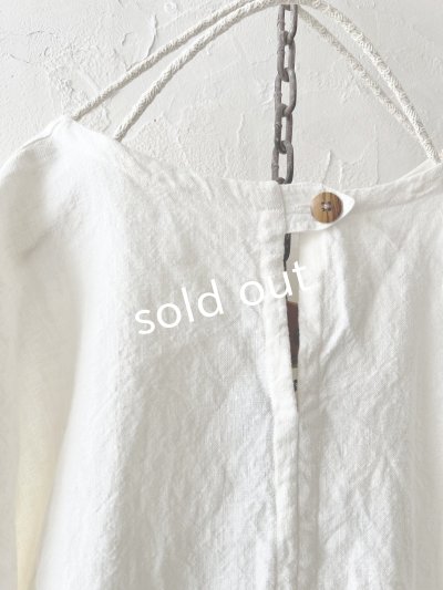 画像10: MARCHE' DE SOEUR/リネンプルオーバー・オフ