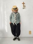 画像10: MARCHE' DE SOEUR／フローフリルタイトブラウス・ブルー (10)