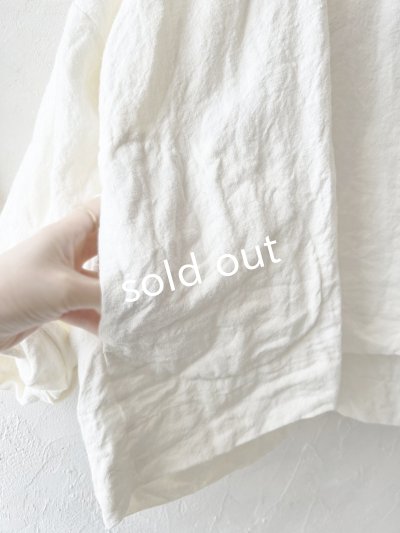 画像5: MARCHE' DE SOEUR/リネンプルオーバー・オフ