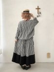 画像12: MARCHE' DE SOEUR／ポケットスカート・ギンガム×ブラック (12)