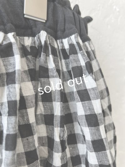 画像9: MARCHE' DE SOEUR/ポケットスカート・ギンガム×ブラック