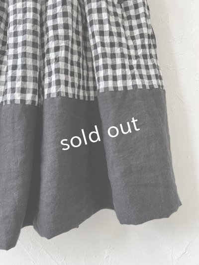 画像4: MARCHE' DE SOEUR/ポケットスカート・ギンガム×ブラック