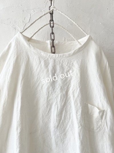 画像2: MARCHE' DE SOEUR／リネンプルオーバー・オフ