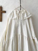 画像11: MARCHE' DE SOEUR／ラッフル襟のワンピース・オフ (11)