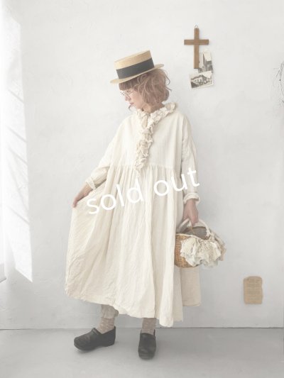 画像14: MARCHE' DE SOEUR/フローフリルワンピース・アイボリー