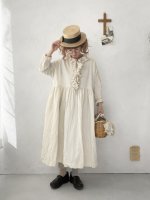 画像13: MARCHE' DE SOEUR／フローフリルワンピース・アイボリー (13)