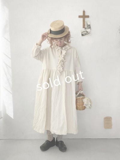 画像13: MARCHE' DE SOEUR/フローフリルワンピース・アイボリー