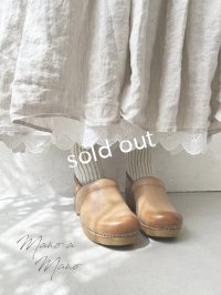 manoamano/スカラップレースペチコートキャミ