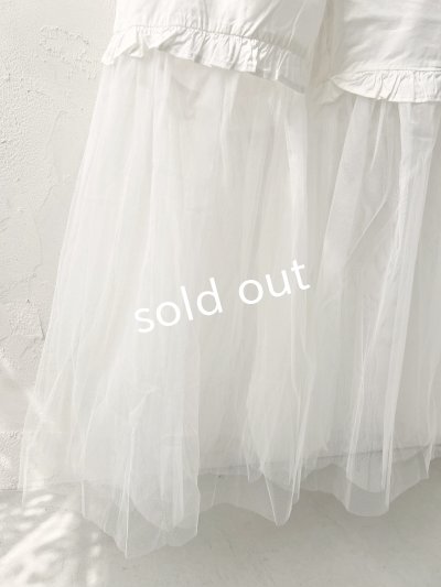 画像5: manoamano/チュールレースペチパンツ・オフ