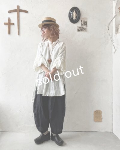 画像18: HALLELUJAH／11, Edwardian Chemise エドワーディアン ブラウス・Off-white 