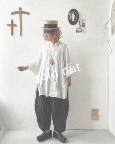 画像20: HALLELUJAH／11, Edwardian Chemise エドワーディアン ブラウス・Off-white 