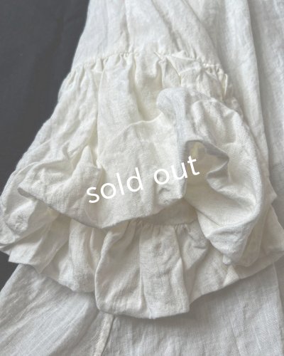 画像4: HALLELUJAH／11, Edwardian Chemise エドワーディアン ブラウス・Off-white 