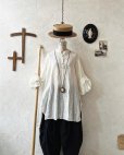 画像8: HALLELUJAH／11, Edwardian Chemise エドワーディアン ブラウス・Off-white 