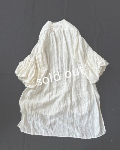 画像7: HALLELUJAH／11, Edwardian Chemise エドワーディアン ブラウス・Off-white 