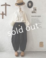 HALLELUJAH／4.Pantalon faun パン パンタロン・Black 