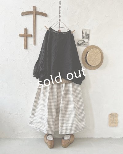 画像5: Branch m'/リネンのボレロカーディガン・黒