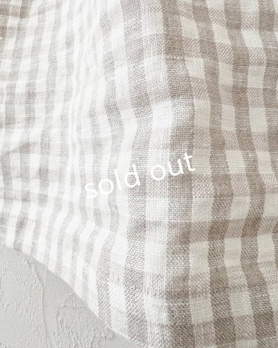 画像5: Branch m'/ギンガムチェックスカート・ベージュ