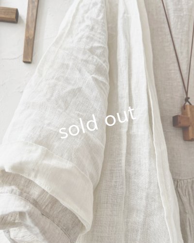 画像5: Branch m'/リネンのロングカーディガン・オフ