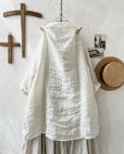 画像9: Branch m'/リネンのロングカーディガン・オフ